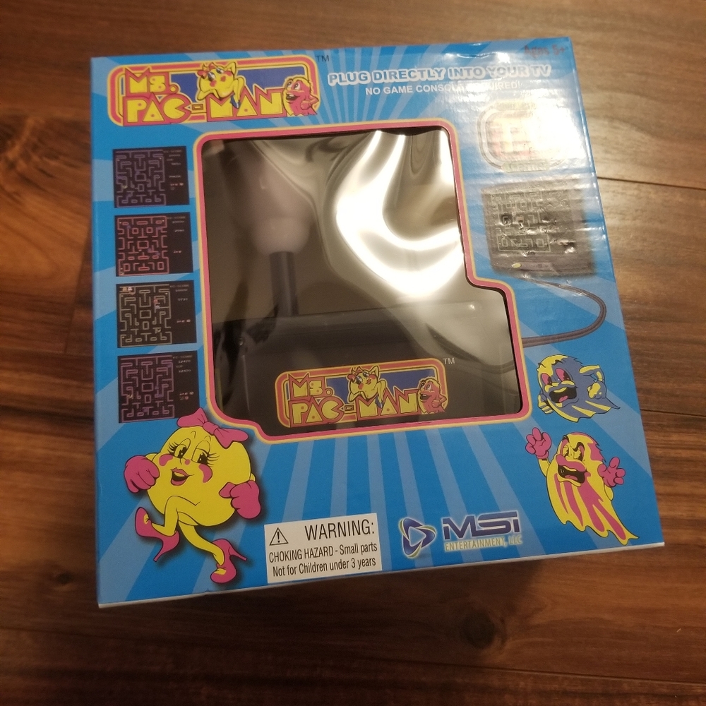 Ms. Pac-Man Plug to play game